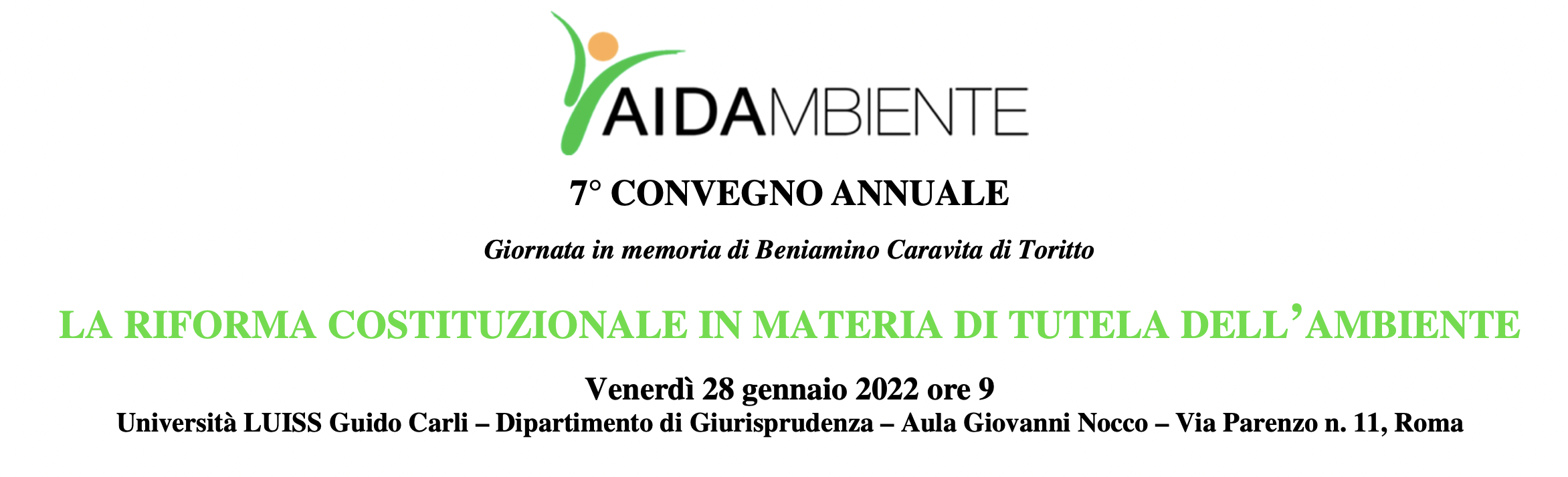 La riforma costituzionale in materia di tutela dell'ambiente